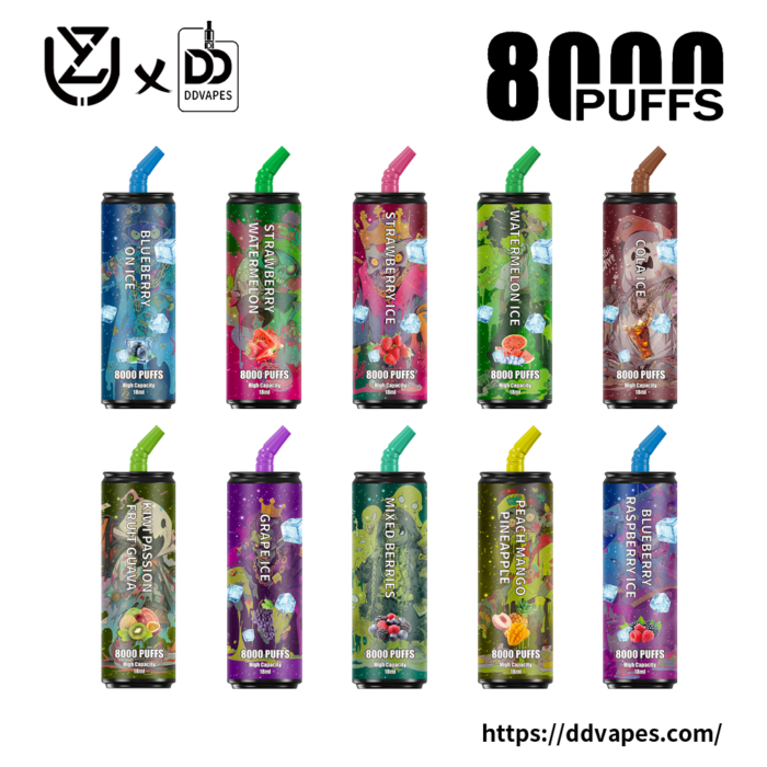 ddvape_UZY_Bar_8000_Puffs