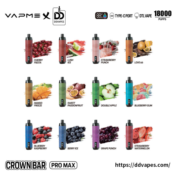 ddvape_vapme_crown _bar_18000_puffs